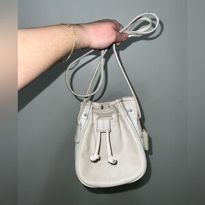 Coach Vintage Marble Bucket Crossbody Bag